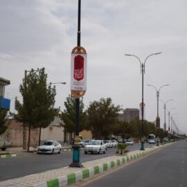 نصب قریب به ۱٠٠ پرتابل تبلیغاتی جدید در سطح شهر رفسنجان